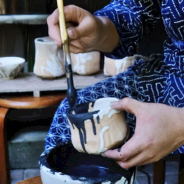 智楽庵の陶芸体験